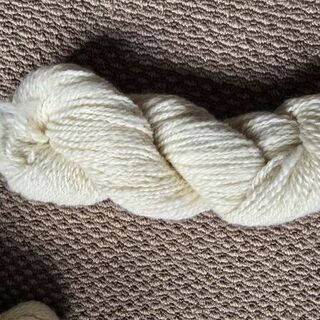 Romney hand spun wool